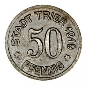 Obrazek dla: 50 fenigów 1919 Trier Nadrenia