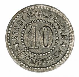 Obrazek dla: 10 fenigów 1917 Muhlhausen Saksonia