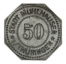 Obrazek dla: 50 fenigów 1917 Muhlhausen Saksonia