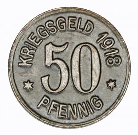 Obrazek dla: 50 fenigów 1918 Siegen Westfalia