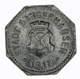 Obrazek 2 dla: 10 fenigów 1917 Sangerhausen Saksonia