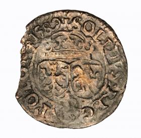 Obrazek 2 dla: Szeląg 1589 Zygmunt III Waza Olkusz