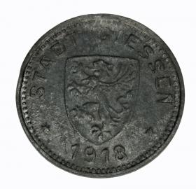 Obrazek 2 dla: 10 fenigów 1918 Giessen Hesja