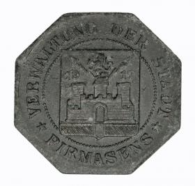 Obrazek 2 dla: 10 fenigów 1917 Pirmasens Palatynat