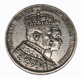 Obrazek dla: Talar 1861 Wilhelm I Hohenzollern Prusy Berlin