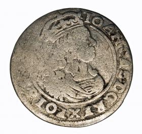 Obrazek dla: Szóstak 1663 Jan Kazimierz Kraków