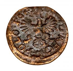 Obrazek 2 dla: Szeląg 1663 Jan Kazimierz Kraków
