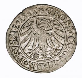 Obrazek 2 dla: Grosz 1535 Zygmunt I Stary Toruń