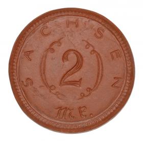 Obrazek dla: 2 marki 1921 Miśnia Saksonia
