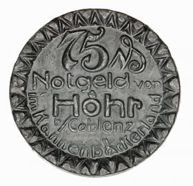 Obrazek dla: 75 fenigów 1921 Hohn