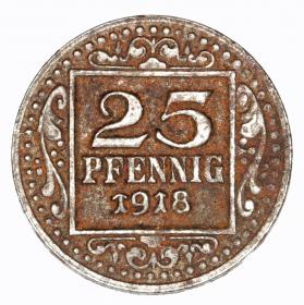 Obrazek dla: 25 fenigów 1918 Munster Westfalia