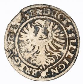 Obrazek 2 dla: 3 krajcary 1658 Jerzy III Ludwik IV Chrystian Księstwo Brzesko Legnicko Wołowskie Brzeg