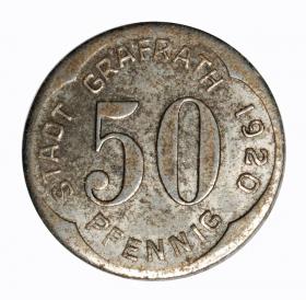 Obrazek dla: 50 fenigów 1920 Grafrath Nadrenia