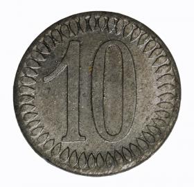 Obrazek dla: 10 fenigów 1918 Heilbronn Witembergia