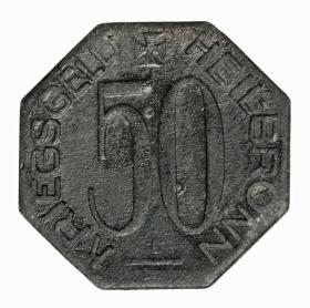 Obrazek dla: 50 fenigów 1918 Heilbronn Witembergia