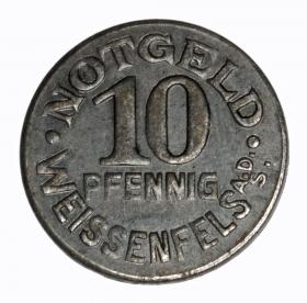 Obrazek dla: 10 fenigów 1920 Weissenfels Saksonia
