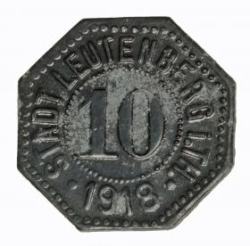 Obrazek dla: 10 fenigów 1918 Leutenberg Schwarzburg Rudolstadt