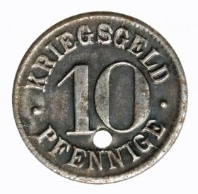 Obrazek dla: 10 fenigów Heidelberg Badenia