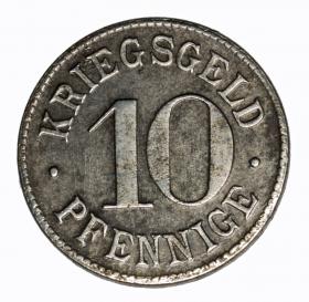Obrazek dla: 10 fenigów Heidelberg Badenia