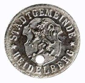 Obrazek 2 dla: 50 fenigów Heidelberg Badenia