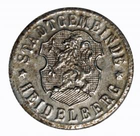 Obrazek 2 dla: 50 fenigów Heidelberg Badenia