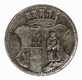 Obrazek 2 dla: 10 fenigów 1918 Muncheberg Bawaria