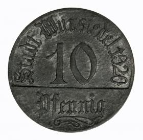 Obrazek dla: 10 fenigów 1920 Wunsiedel Bawaria