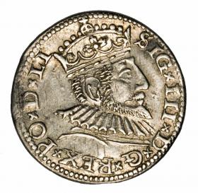 Obrazek dla: Trojak 1591 Zygmunt III Waza Ryga