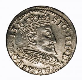Obrazek dla: Trojak 1594 Zygmunt III Waza Ryga