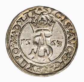 Obrazek 2 dla: Trojak 1563 Zygmunt II August Wilno