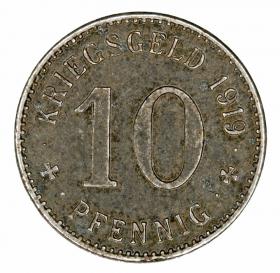 Obrazek dla: 10 fenigów 1919 Wattenscheid Westfalia