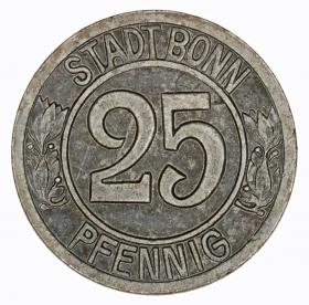 Obrazek dla: 25 fenigów 1920 Bonn Nadrenia