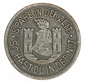 Obrazek 2 dla: 50 fenigów 1920 Spremberg Brandenburgia