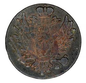 Obrazek 2 dla: 1 grosz 1823 Aleksander I Romanow Królestwo Polskie Warszawa