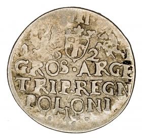 Obrazek 2 dla: Trojak 1621 Zygmunt III Waza Kraków