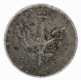 Obrazek 2 dla: 5 fenigów 1918 Królestwo Polskie Stuttgart