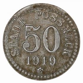 Obrazek dla: 10 fenigów 1919 Possneck Saksonia
