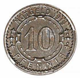 Obrazek dla: 10 fenigów 1919 Witten Westfalia