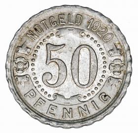 Obrazek dla: 50 fenigów 1920 Witten Westfalia