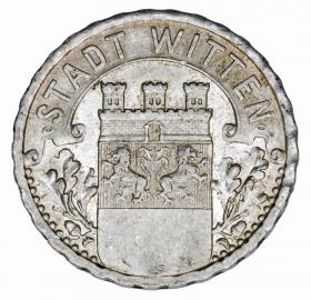 Obrazek 2 dla: 50 fenigów 1920 Witten Westfalia