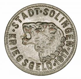 Obrazek dla: 50 fenigów 1917 Solingen Nadrenia