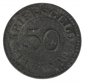 Obrazek dla: 50 fenigów 1917 Solingen Nadrenia