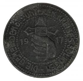 Obrazek 2 dla: 50 fenigów 1917 Solingen Nadrenia