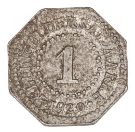 Obrazek dla: 1 fenig 1920 Piła Schneidemuhl