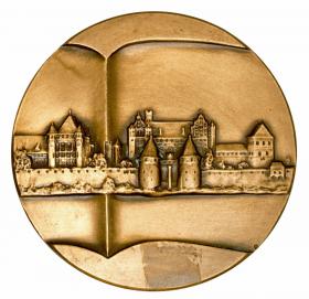 Obrazek 2 dla: Medal 1984 X Międzynarodowe Biennale Exlibrisu Współczesnego Malbork