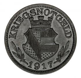 Obrazek 2 dla: 10 fenigów 1917 Pforzheim Badenia