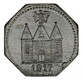 Obrazek 2 dla: 10 fenigów 1917 Wittenberge Brandenburgia
