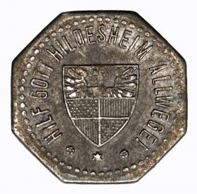 Obrazek 2 dla: 5 fenigów 1918 Hildesheim Hanower