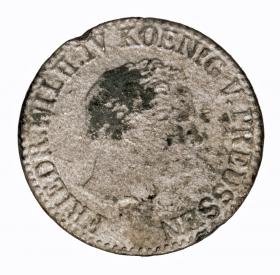 Obrazek dla: 1/2 grosza srebrnego 1842 A Fryderyk Wilhelm IV Niemcy Berlin