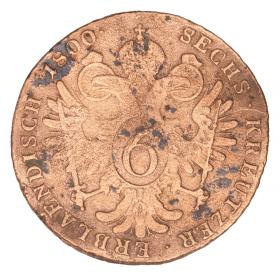 Obrazek dla: 6 krajcarów 1800 Franciszek II Habsburg Austria